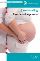 Voorkant van de folder Voorbereiden op de bevalling